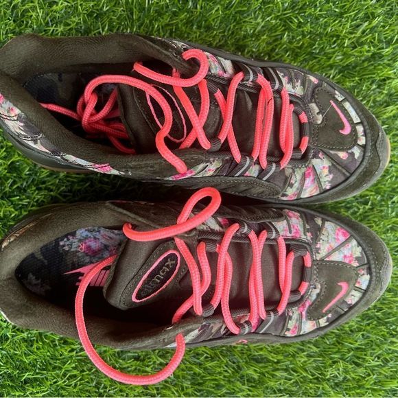 Women's Nike Air Max 98 Size 7.5 CAMO GREEN FLORAL BLACK PRINT PINK AQ6468-300 - Picture 3 of 7